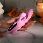 Push the Button G-Spot Clitoral Stimulation - Pink - Image 2
