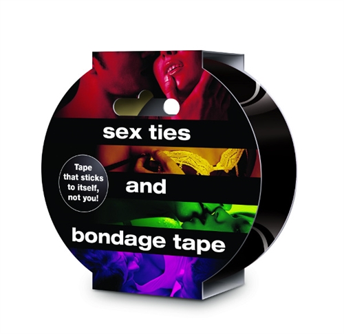 0245c215f8d0f6fbf8e27d53c10c0087 Sex Ties and Bondage Tape - Black - Image 1