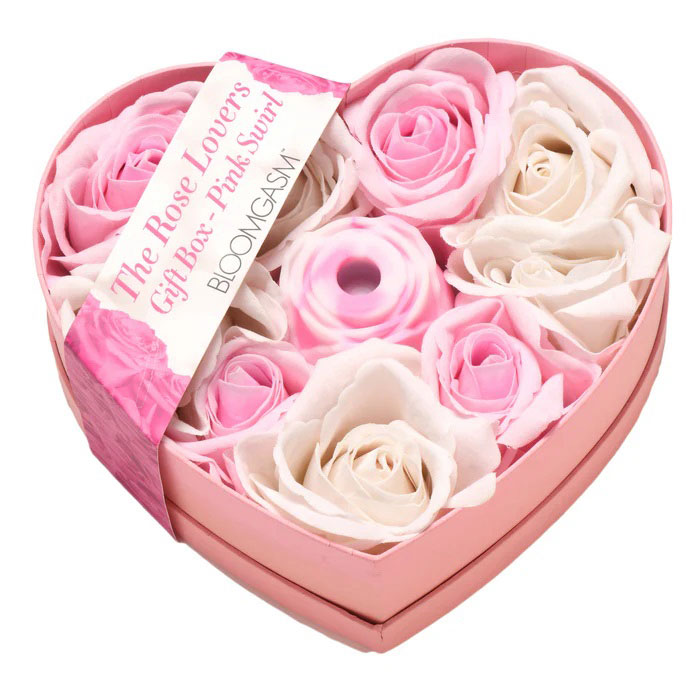 02CCA3JC Bl the Rose Lovers Gift Box - Pink Swirl - Image 1