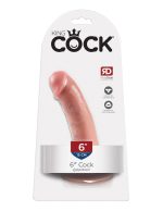 King Cock 6-Inch Cock - Flesh - Image 4