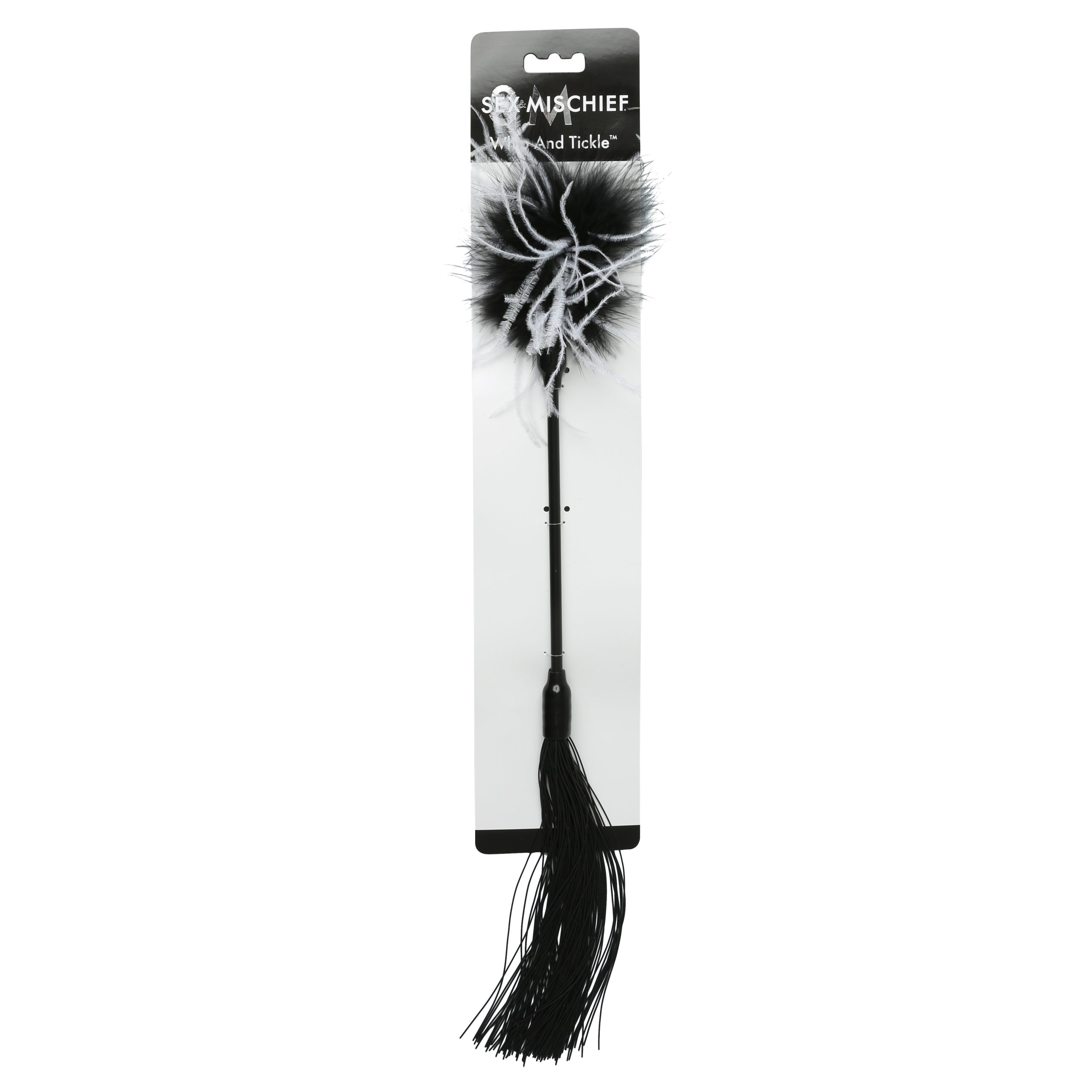 0A1zL0vk8uvsY7fy00oiO35WIrTasDI1 Sex and Mischief Whip and Tickler - Black - Image 1