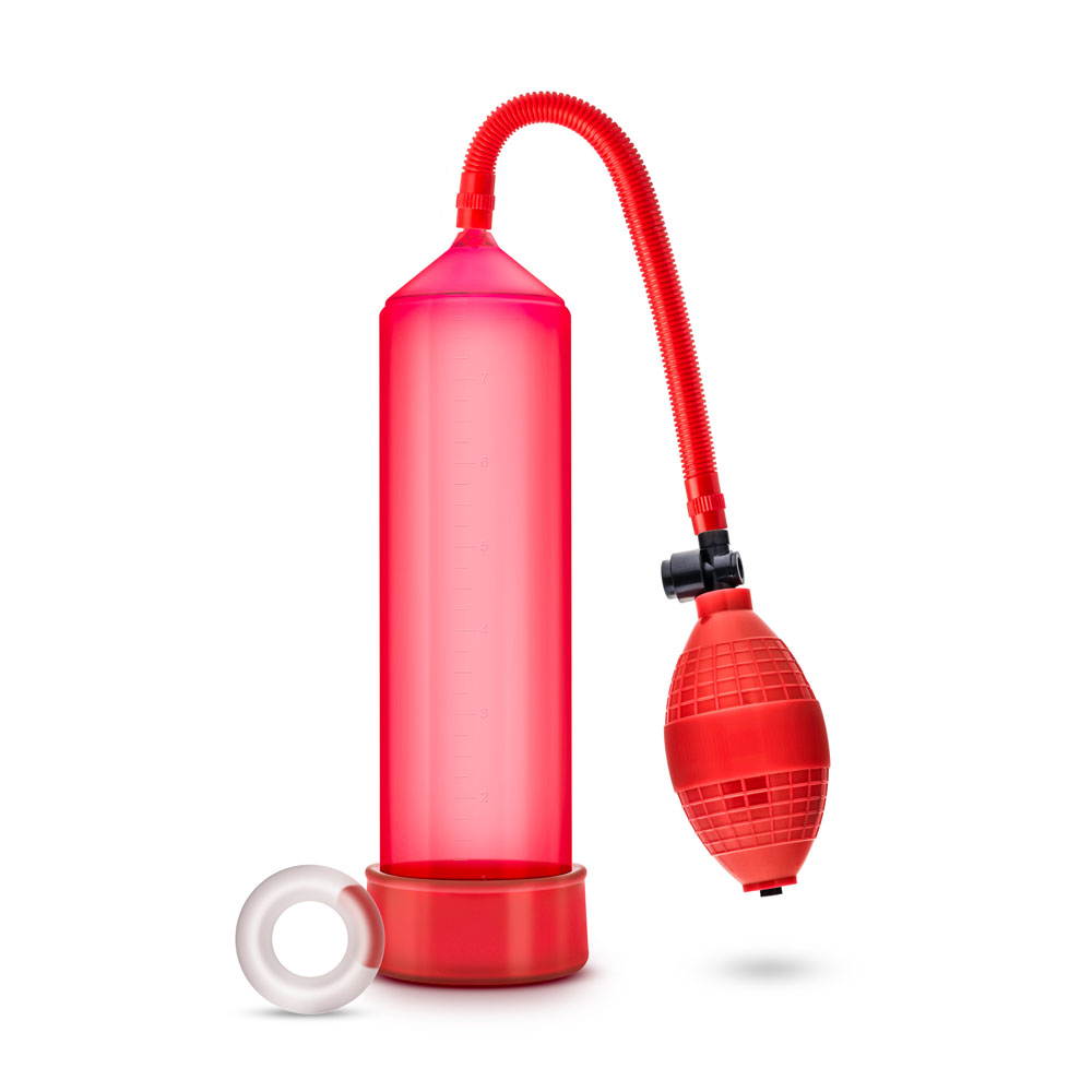 www.blushnovelties.com Performance - Vx101 Male Enhancement Pump - Red - Image 1