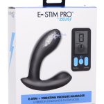 E-Stim and Vibrating Prostate Massager - Black