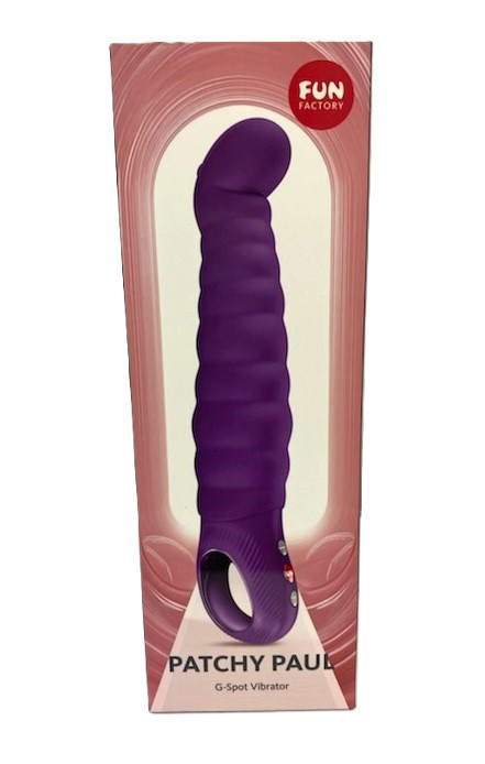 0MScta5M Patchy Paul G-Spot Vibrator - Dark Violet - Image 1