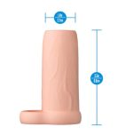 Performance 3.5 Inch Enhancement Sleeve - Beige - Image 3