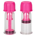 Nipple Play Vacuum Twist Suckers - Pink - Image 2