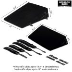 Bondage Cushion Set Bondage Foam Wedge Pillow Set - Black - Image 7