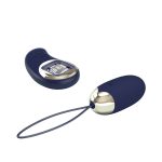Mina Vibrating Remote Control Egg - Blue