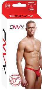 Low Rise Thong - Small/medium - Red - Image 2