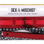 eX's and Oh's Collar and Leash