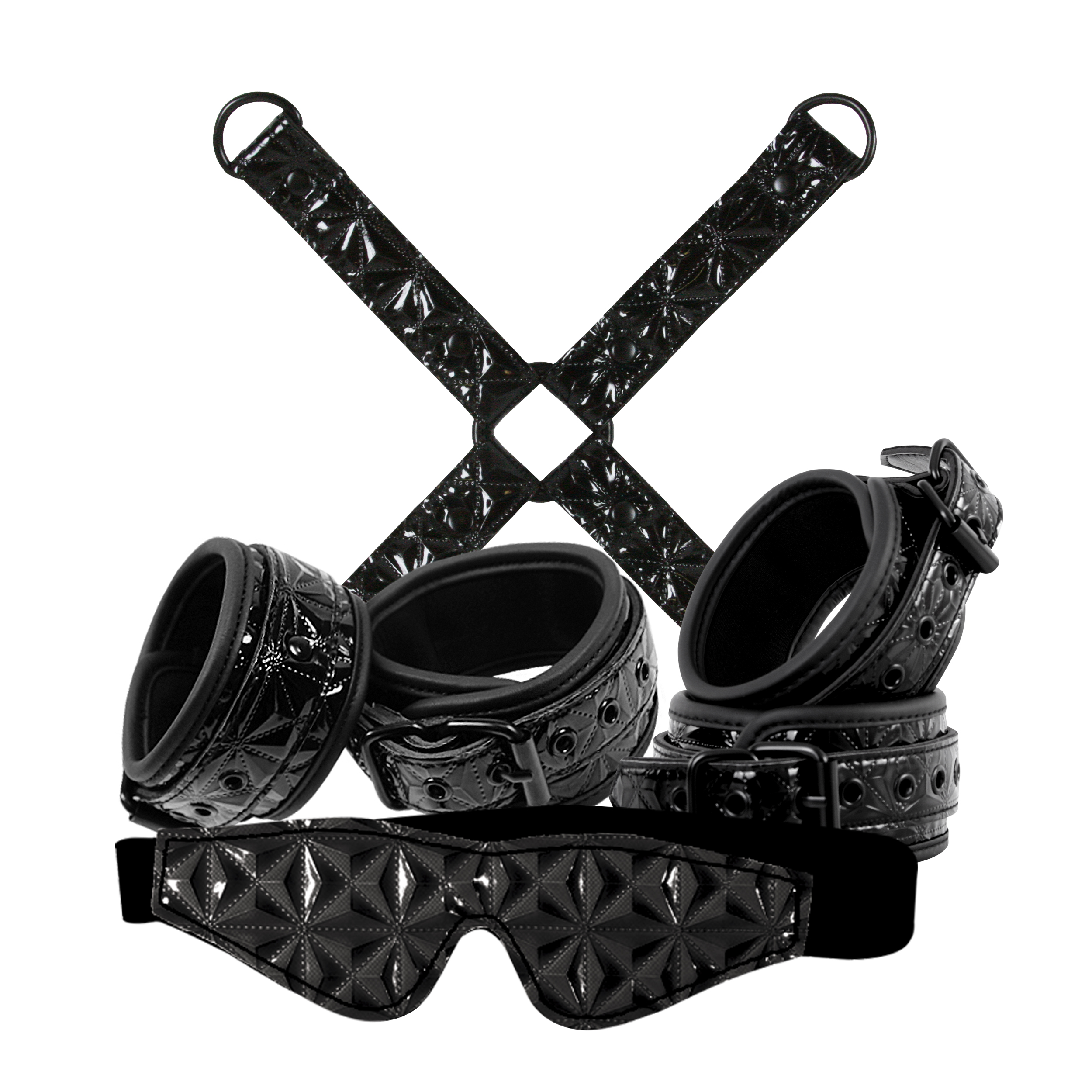 0aB7EMiHGO8jRU7SFLrcLngSYgVYvKPc Sinful - Bondage Kit - Black - Image 1