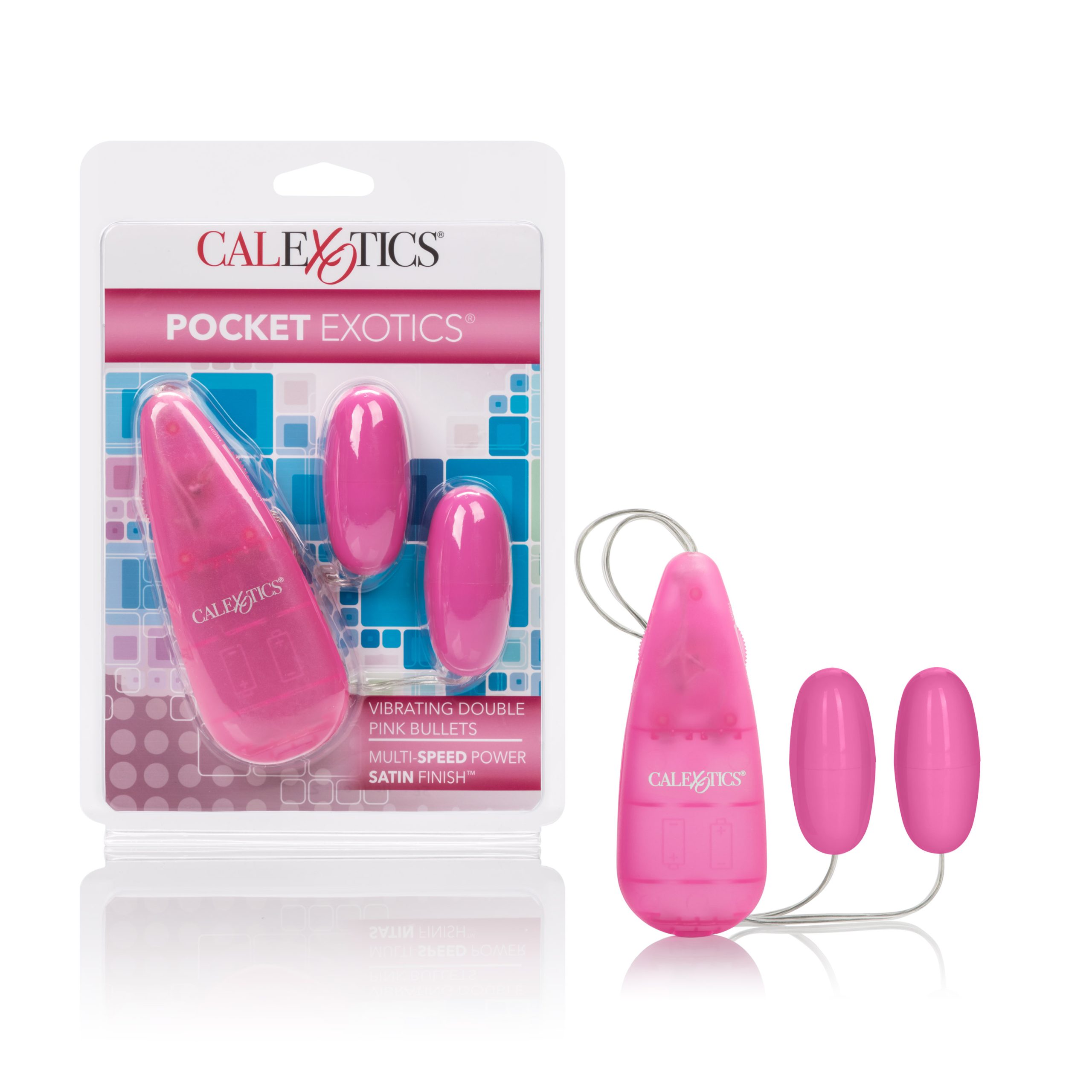 0kvCa4BUzlWmelUhvxOgFSqaUzTKQuvC Pocket Exotics Vibrating Double Pink Passion Bullets - Pink - Image 1