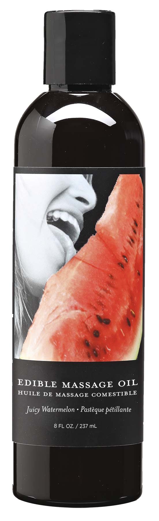 0ueQOXcCQhpQ14Wd8RZmGBiRnALniNz4 Edible Massage Oil - Watermelon - 8 Fl. Oz. - Image 1