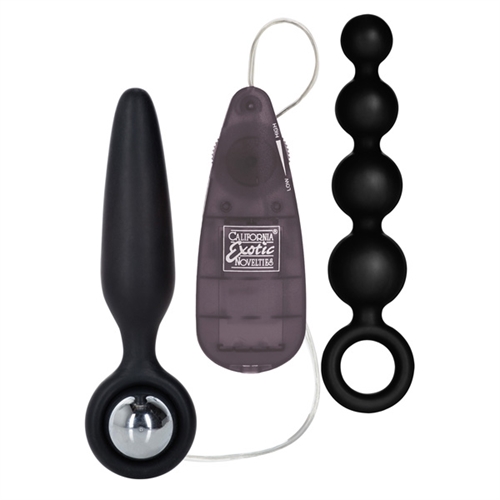 12821c1229f1ed7e8363e5cb529427b1 Booty Call Booty Vibro Kits - Black - Image 1