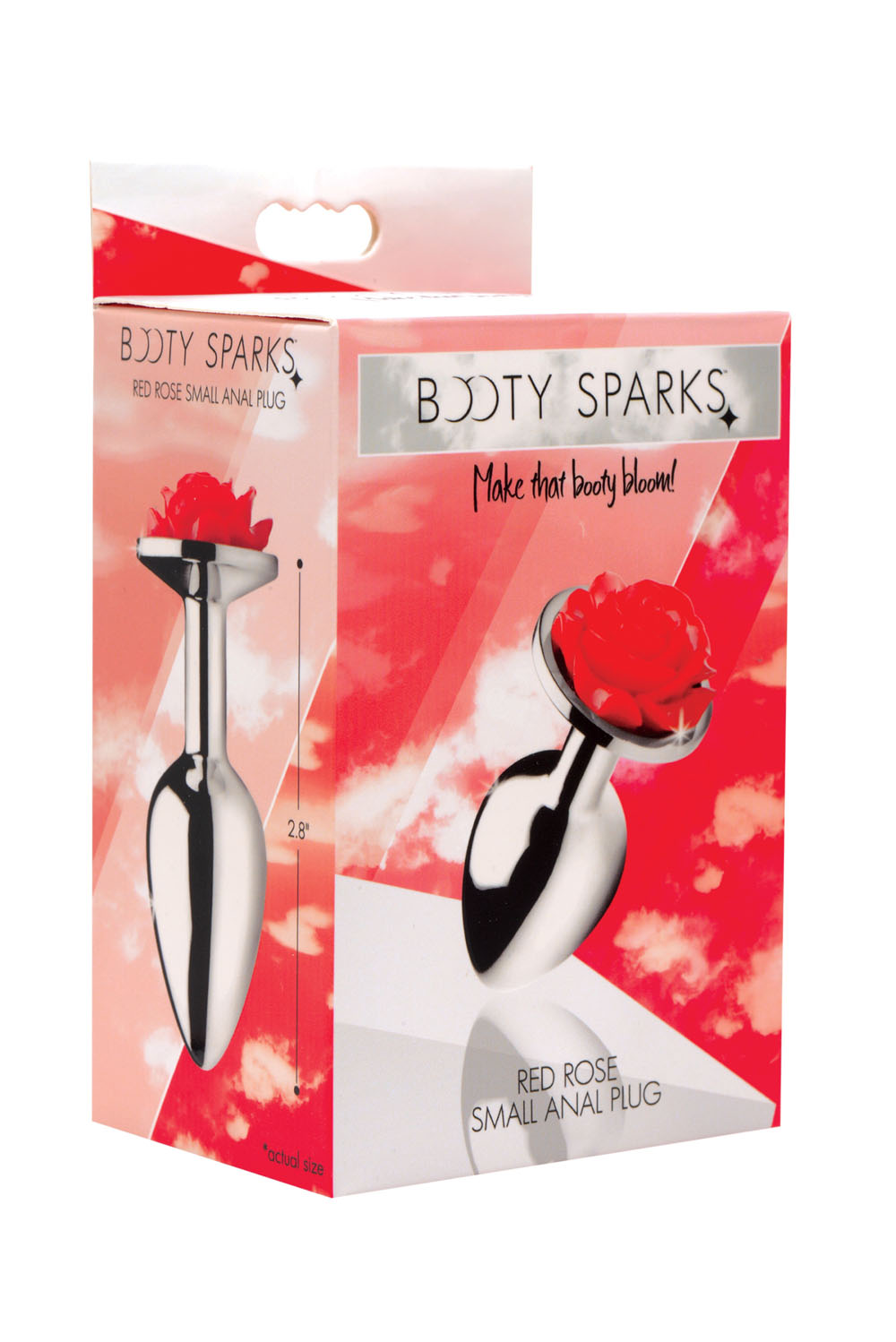 18jRveeQw0gxWhKXLlBw9rWJGy447zGT Red Rose Anal Plug - Medium - Image 1