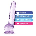 Naturally Yours - 8 Inch Crystalline Dildo - Amethyst - Image 4