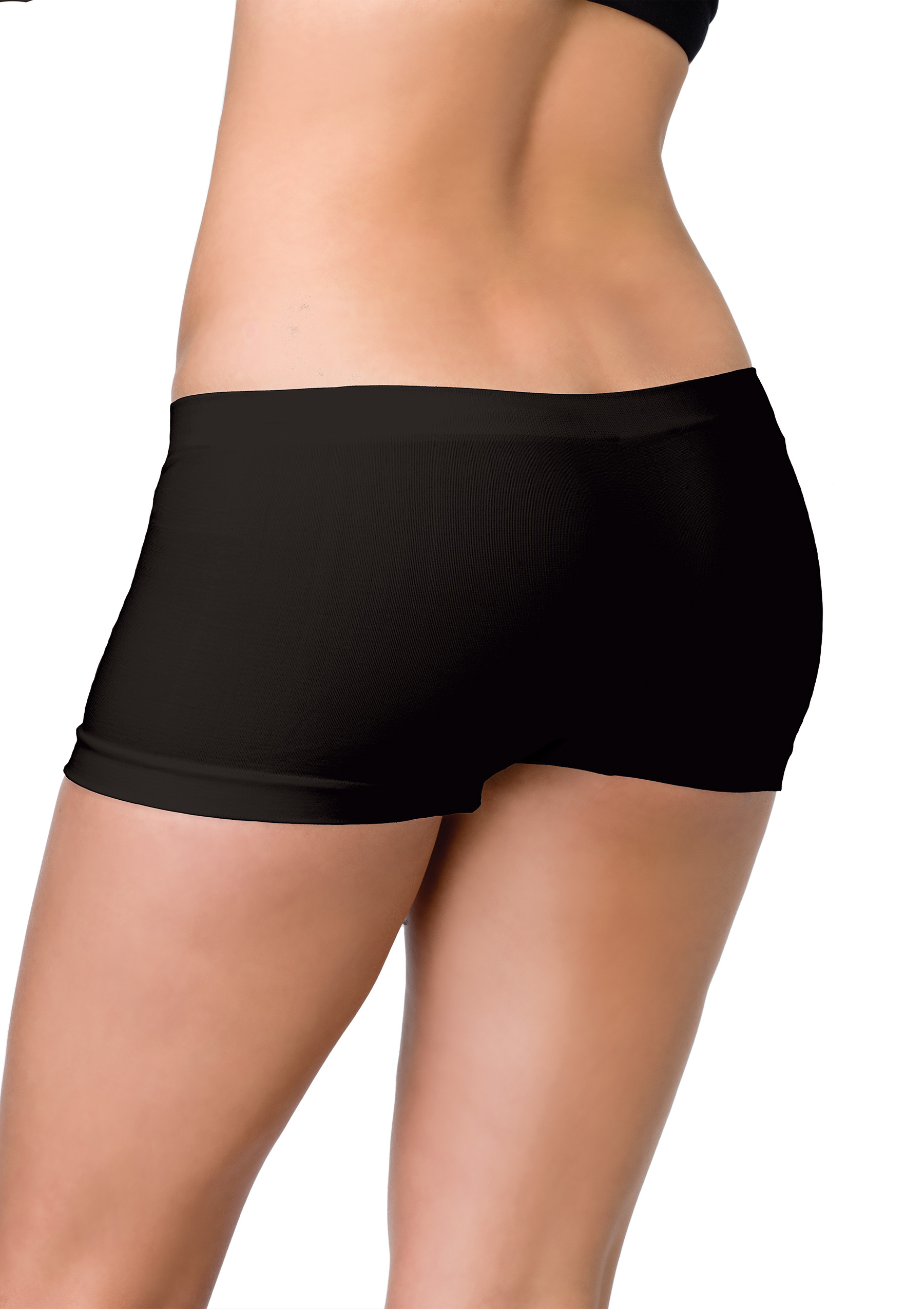 1EVNJldcEVx4mL4Hf9uwwYHsHrsjbp4e Seamless Boyshorts - Black - Image 1