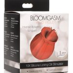 Bloomgasm - Wild Violet 10x Licking Clit Stimulator - Red