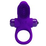 Pretty Love Vibrating Cock Ring II - Purple - Image 6