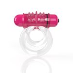 Screaming O 4t - Double O 6 Super Powered Vibrating Double Ring - Strawberry - Image 5