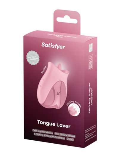 1QUmoxGV Tongue Lover - Pink - Image 1