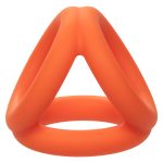 Alpha Liquid Silicone Tri-Ring - Orange Orange - Image 5