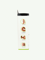 Get Lucky Real Skin 8" Dual Layer Dildo Beige
