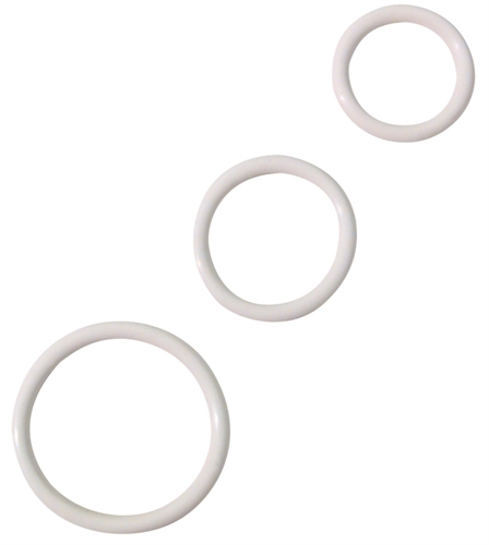 1b16487ed0624608aacc37e6c5d2a88f Soft C Ring Set - White - Image 1