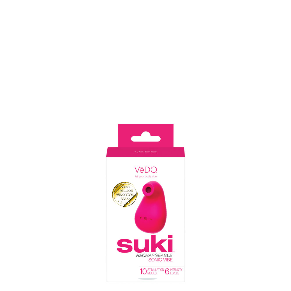 1bLiZxENpaPkRFMozXO5Si5XXkFlUBTh Suki Rechargeable Sonic Vibe - Foxy Pink - Image 1