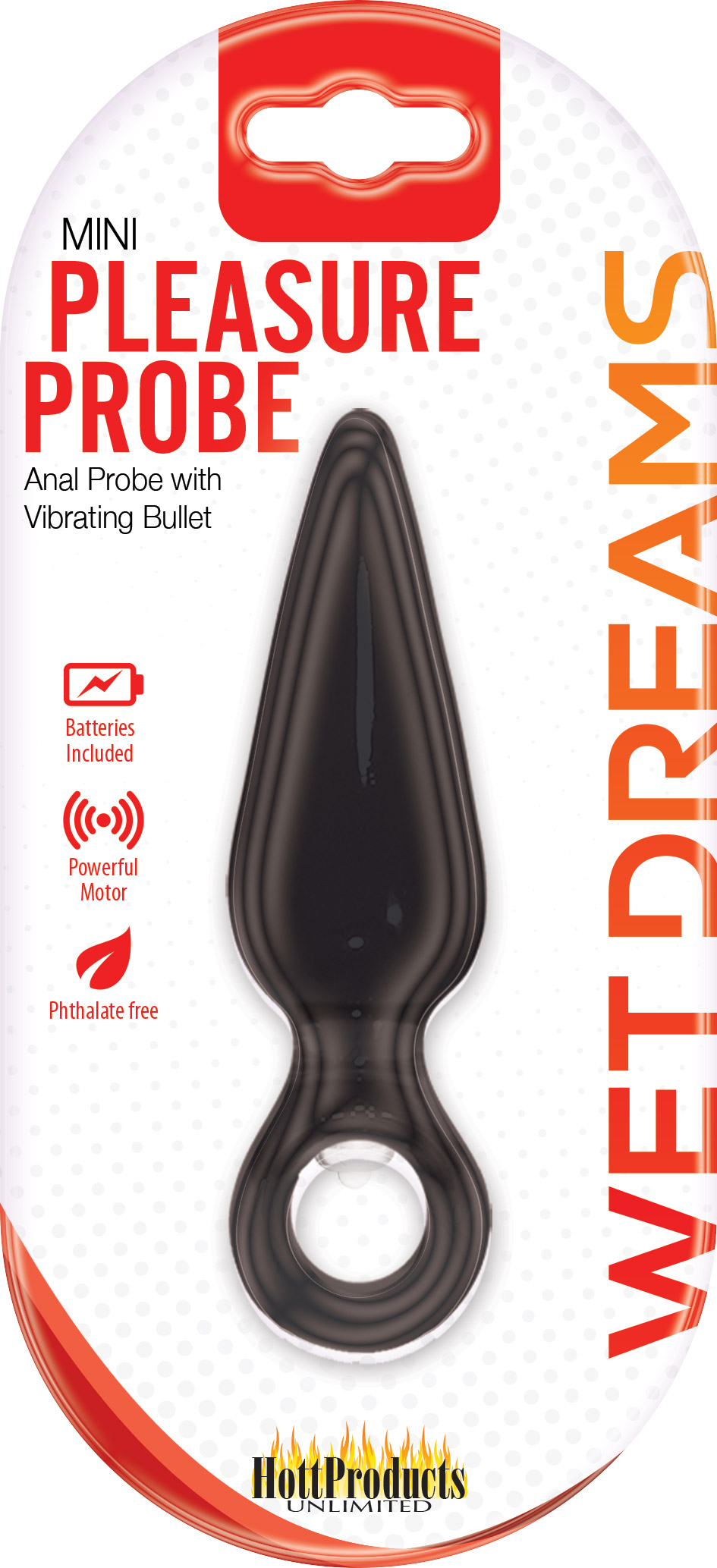 1ej6eSkB0PE3fr6cTIMxnsw4jNuG0ovI Wet Dreams Mini Pleasure Probe - Black - Image 1