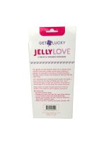 Get Lucky Jelly Love 7" Dildo - Pink - Image 4