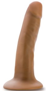 Dr. Skin Silicone - Dr. Lucas - 5 Inch Dong With Suction Cup - Mocha - Image 3