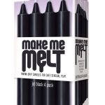 Make Me Melt - Jet Black 4 Pack