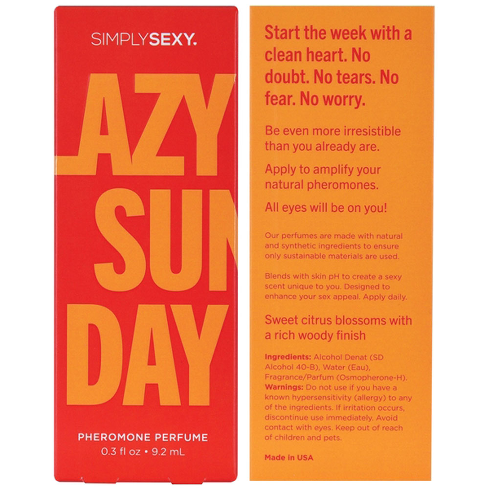 1v2ymbZPIhQmwPtT4lCh8ztscrvWU3fP Simply Sexy Pheromone Perfume Lazy Sunday 0.3 Oz - Image 1