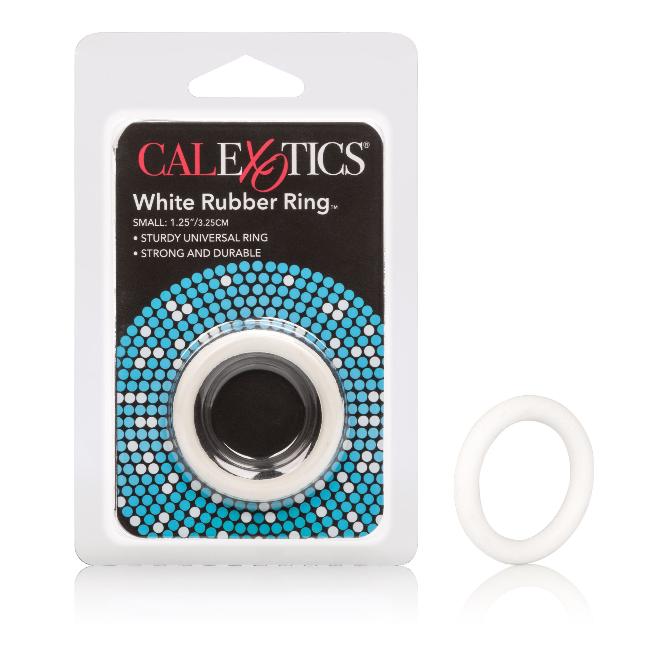 212qUnN9HrU5OxlW633psgkVyV9zvtNl Rubber Ring - Small - White - Image 1