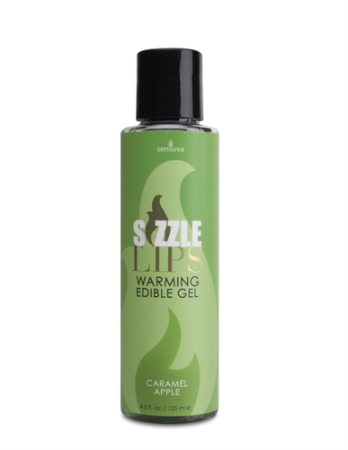 26bdd14c9959868c472f6915255b9d60 Sizzle Lips Warming Edible Gel - Caramel Apple - 4.2 Oz. - Image 1