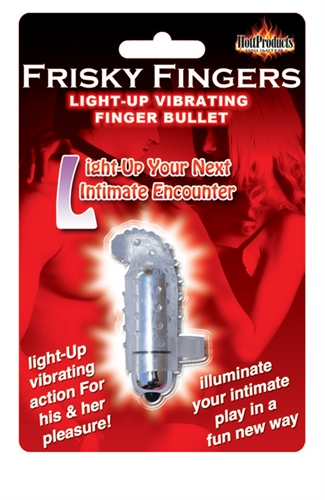 274ade867f008060337a16c3a77a99ac Light Up Frisky Finger - Clear - Image 1