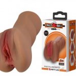 Caroline Realistic Vagina Masturbator - Brown