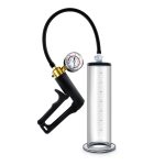 Performance - Vx7 Vacuum Penis Pump With Brass Trigger & Pressure Gauge - Clear - Image 2