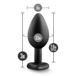 Temptasia - Bling Plug - Small - Black - Image 5