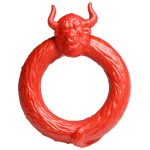 Beast Mode Silicone Cock Ring - Red - Image 7