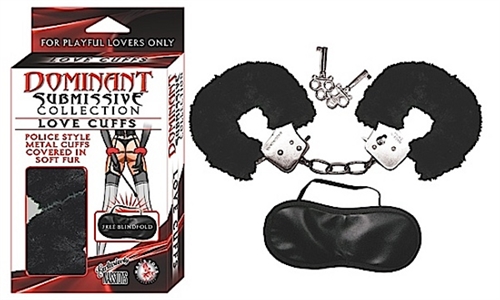 2add55ed98f83aa169d9a9b1194a216a Dominant Submissive Collection Loves Cuffs- Black - Image 1