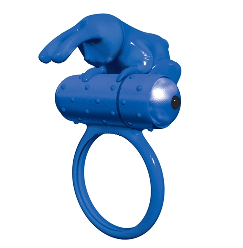 2b79cfdb9dcd316ac4dba36a54ed71eb Buzz Bunny Cockring Vibe - Blue - Image 1