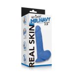 Get Lucky Real Skin Mr. Navy 7.5" Dual Layer Dildo - Image 3