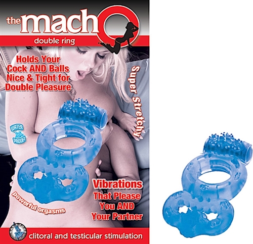 36190c02216a7f5f3aaa08fba7aaf9d7 The Macho Double Ring - Blue - Image 1