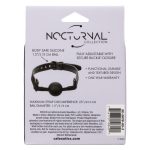 Nocturnal Collection Ball Gag - Black - Image 2