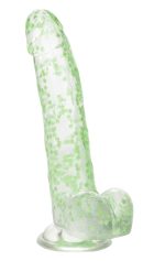 Naughty Bits I Leaf Dick Glow-in-the-Dark Weed Leaf Dildo - Glow in the Dark - Image 10