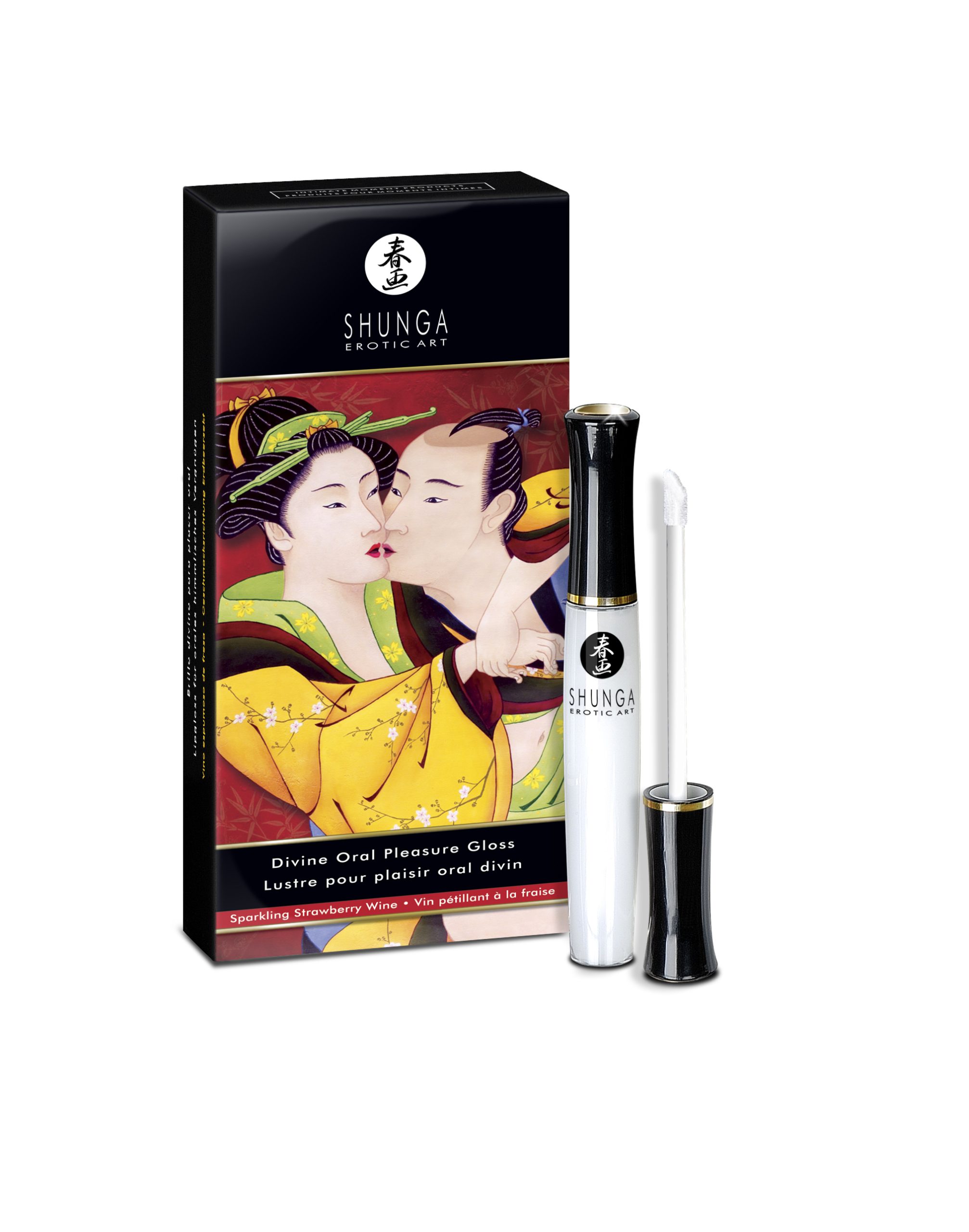 3GF6lpV8bzNPaUJ2ubRu98bEt8skIu1V Divine Oral Pleasure Gloss - Sparkling Strawberry Wine - 0.33 Fl. Oz. / 10 ml - Image 1
