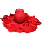 Mystic Rose Sucking and Vibrating Silicone Rose - Red - Image 4