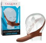 The Original Accommodator Latex Dong - Brown - Image 8